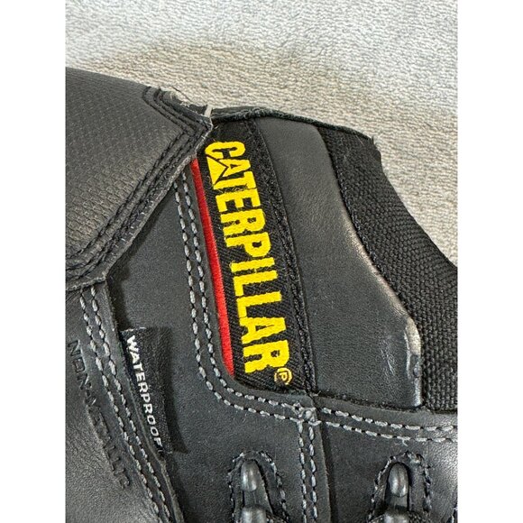 Caterpillar mens boots 7 waterproof composite Safety toe work boot - Picture 14 of 16